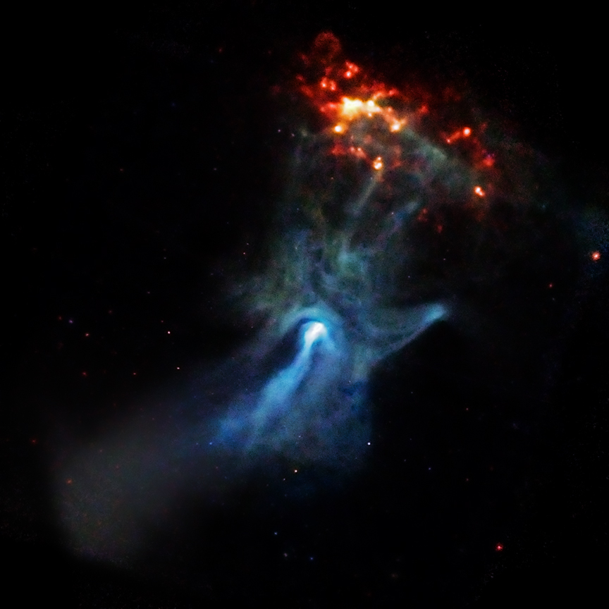 Pulsar PSR B1509-58 observed by Chandra in X-rays